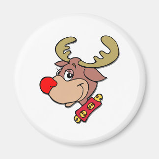 Íman Reindeer Vermelho Nosed