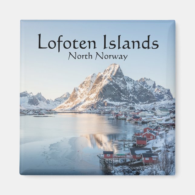 Íman Reine Lofoten Noruega (Frente)