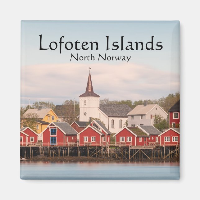 Íman Reine Lofoten Noruega (Frente)