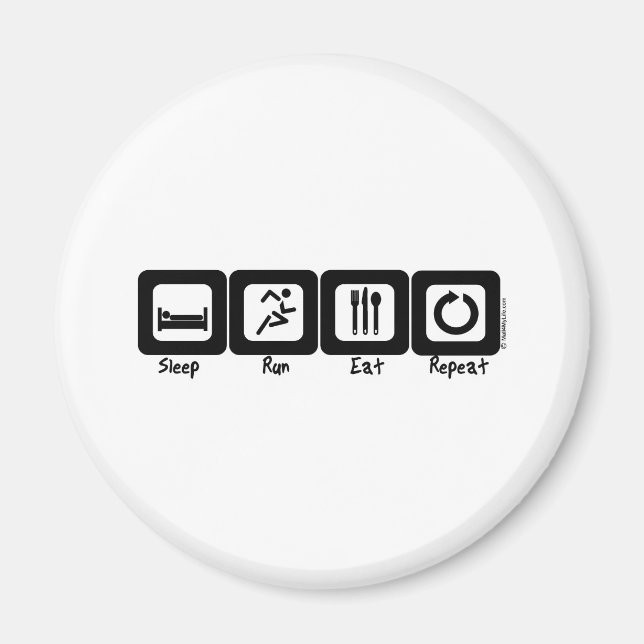 Íman Reiniciar Executar Repetição (Frente)