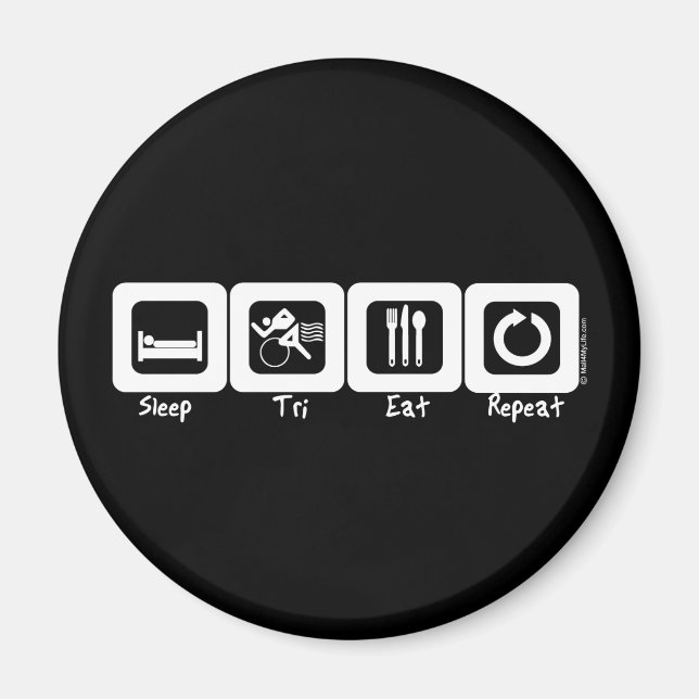 Íman Reiniciar TrI Comer (Frente)