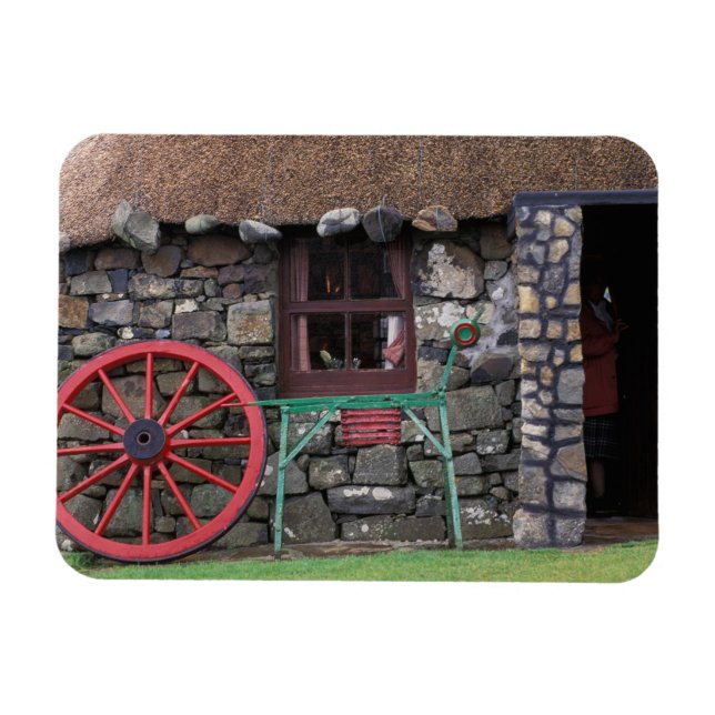 Íman Reino Unido, Escócia, ilha de Skye, pedra (Horizontal)