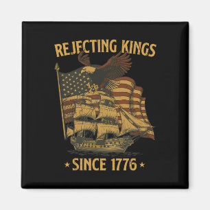 Íman Rejeitando Reis Desde 1776 Byld Eagle Patriotic Us