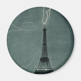 Íman Relâmpago atingindo a Torre Eiffel