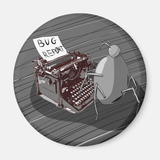 Íman Relatório de inseto (Frente)