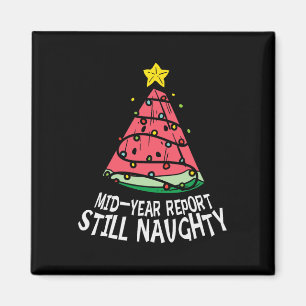 Íman Relatório de Meio de Ano da Melancia Ainda Natal T