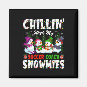 Íman Relaxando Com Meu Treinador de Futebol Snowmies Na