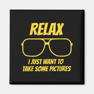 Íman Relaxe, Eu Só Quero Tirar Algumas Fotos Vintage 