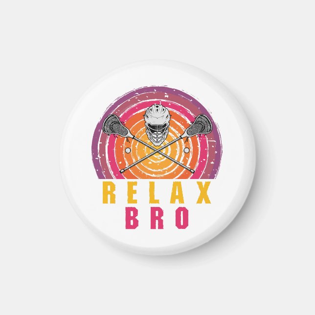 Íman Relaxe Irmão Lacrosse (Frente)