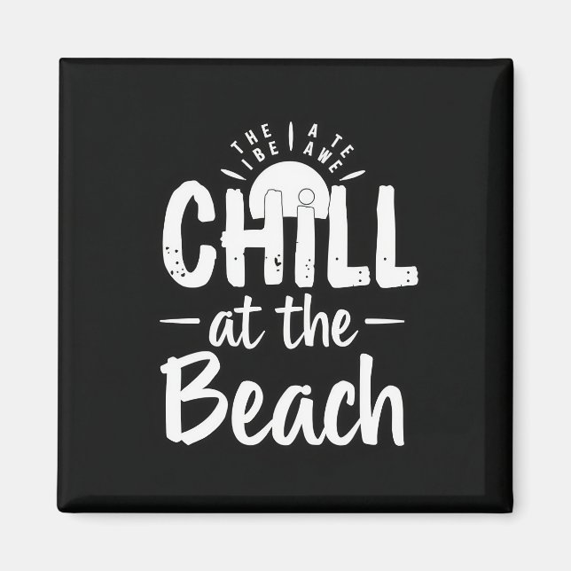 Íman Relaxe na Praia (Frente)