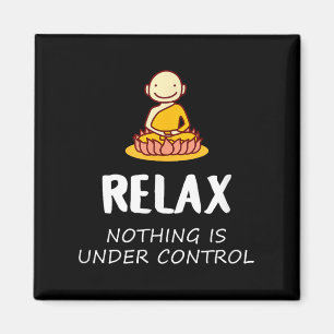Íman Relaxe Nada Está Sob Controle - Buda