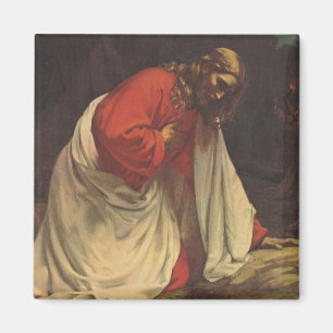 Íman Religião Vintage Jesus Cristo Jardim de Getsêmani