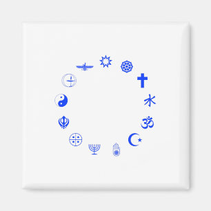 Íman Religiões do Mundo Azul