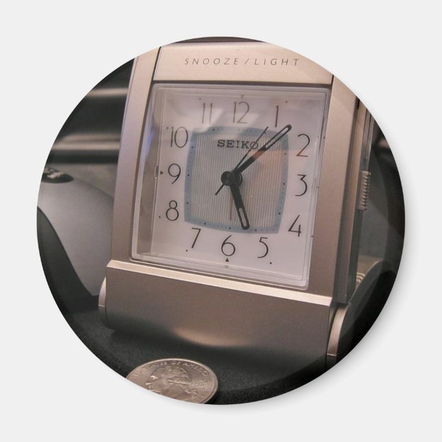 Íman Relógio de Alarme Seiko (Frente)