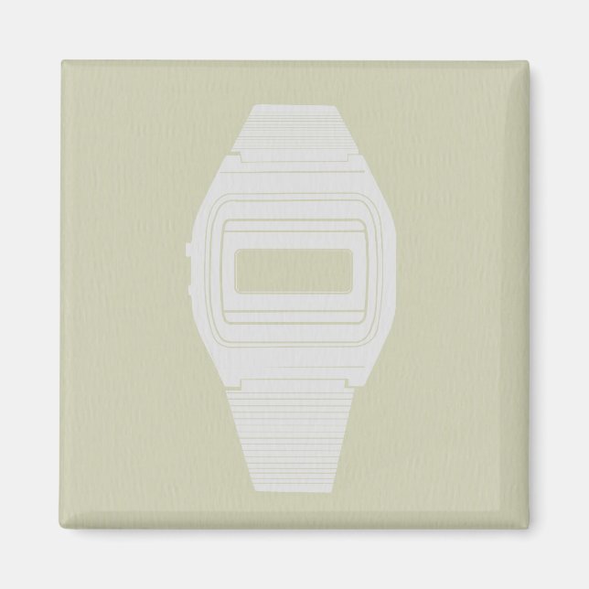 Íman Relógio eletrônico (Frente)