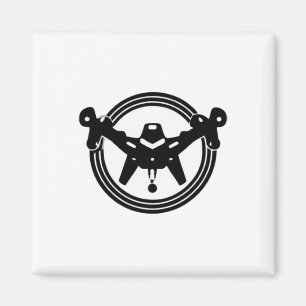 Íman Remendo de arte do piloto da equipe de UAV RPV enx