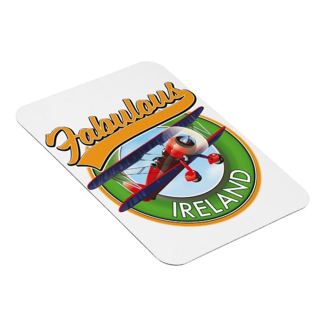 Íman remendo de viagem fabulosa Irlanda. (Lado Direito)