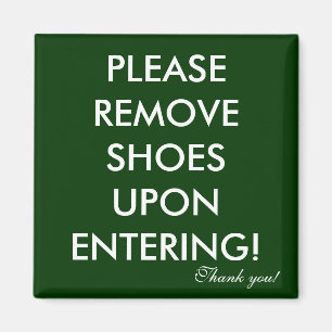 Íman Remova o ímã de calçados