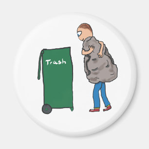 Íman Remova os desperdícios