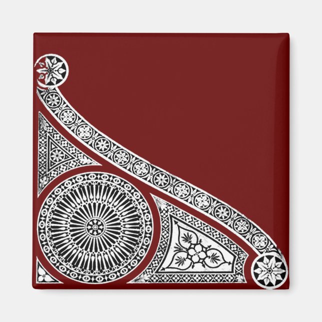 Íman RENAISSÂNCIA vermelha (Frente)