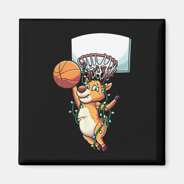 Íman Renas Sketll Feriado Natal Esportes Fãs  (Frente)