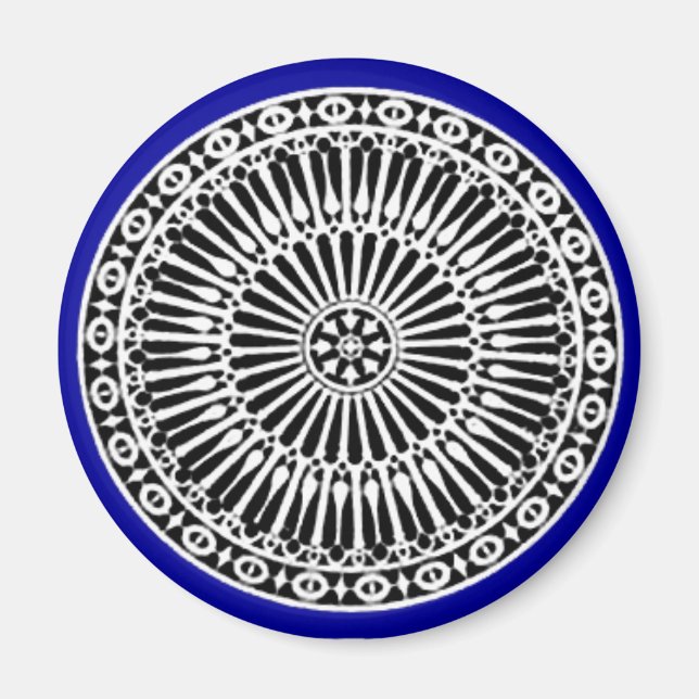 Íman RENASCIMENTO, azul (Frente)