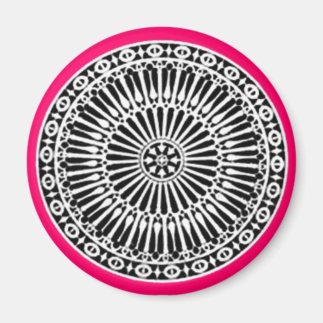 Íman RENASCIMENTO, rosa (Frente)