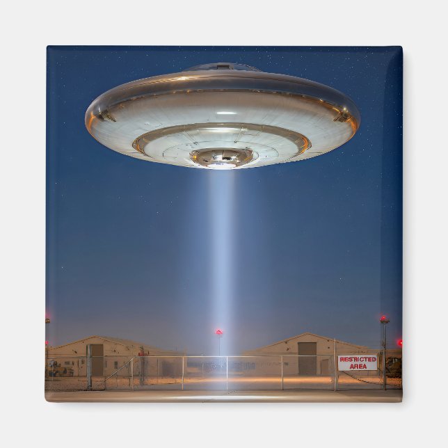 Íman Rencontre du troisième type : Zone 51 (Frente)