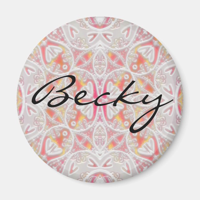 Íman renda, Becky (Frente)