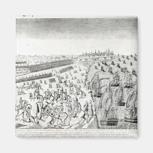 Íman Renda em Yorktown, 1781 (Frente)