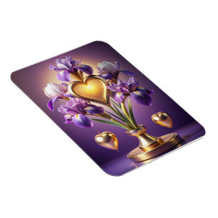 Íman Render radiante Iris Blossom 3D por Neskie D