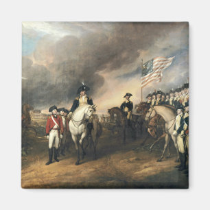 Íman Rendição de Yorktown por John Trumbull