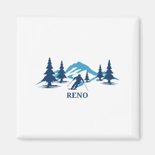 Íman Reno Nevada Ski Resort Skiier _1