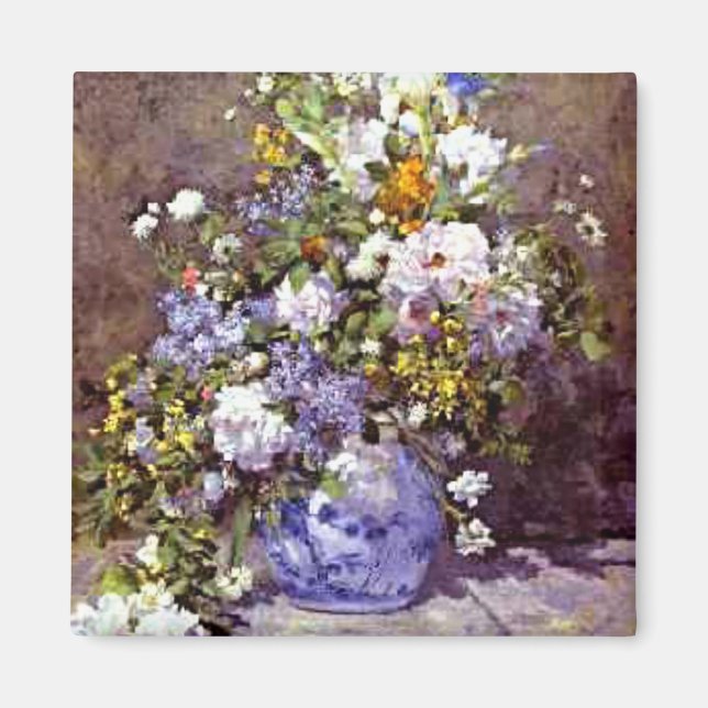 Íman Renoir: Blue Vase (Frente)