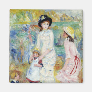 Íman Renoir - Crianças em Seashore, Guernsey