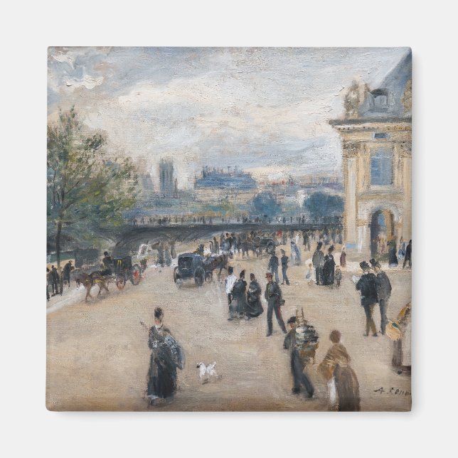 Íman Renoir - Paris, Institut au Quai Malaquais (Frente)