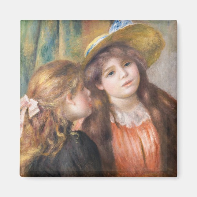 Íman Renoir - Retrato de Duas Meninas (Frente)