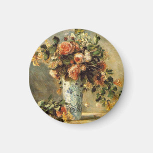 Íman Renoir Rosas e Jasmine em um Delft Vase