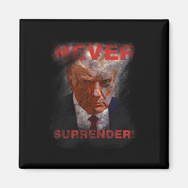 Íman Renúncia - Trump Mugshot 2024 (Frente)