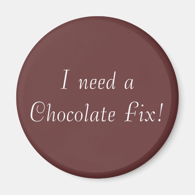 Íman Reparação de Chocolate (Frente)