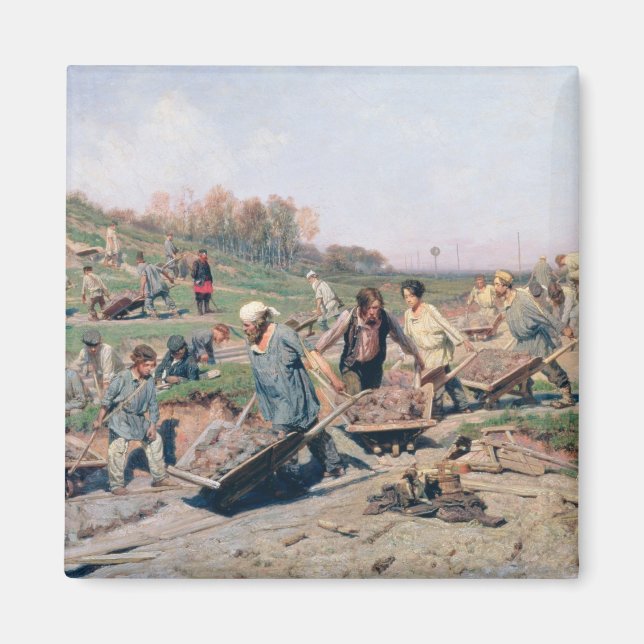 Íman Reparo funciona na linha ferroviária 1874 (Frente)