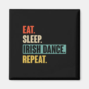 Íman Repetição da dança Irlandesa do Comedor do Sono - 