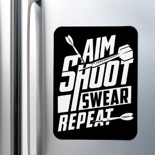 Íman Repetição da Swera do Aim Shoot - Fã Dart Engraçad