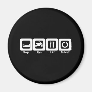 Íman Repetição de Comida de Corrida de Sono