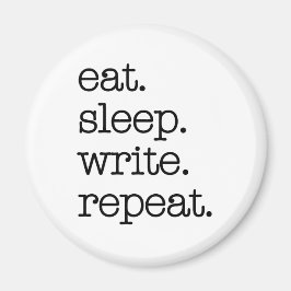 Íman Repetição de Repouso do Autor de Diários do Escrit