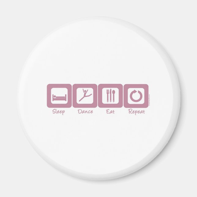 Íman Repetir dança de repouso (Frente)