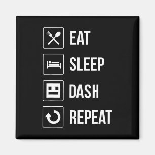 Íman Repetir Traço de Sono Video Game Geometria Vídeo G