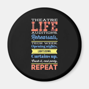 Íman Repetir vida no teatro