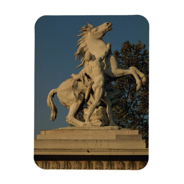 Íman Réplica de um dos dois "Cavalos Marly" originalmen (Vertical)