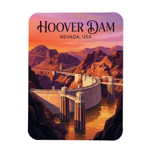 Íman Represa Hoover EUA (Vertical)